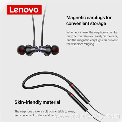 Lenovo HE05X Wireless Headphones Neckband Earbuds Earphone
